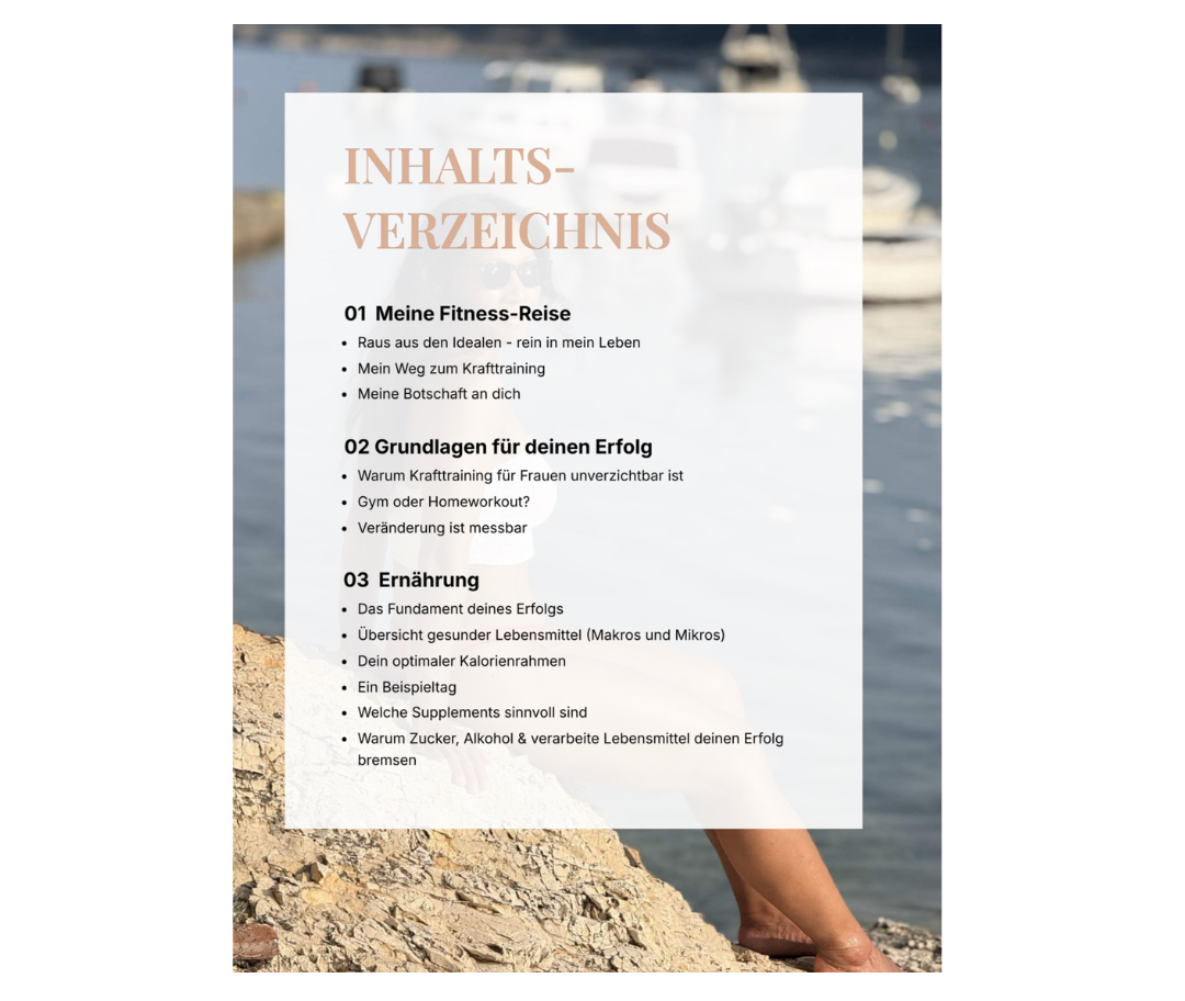 E-Book "Live Powerful! Fit, stark & selbstbewusst im Alltag - durch Krafttraining"