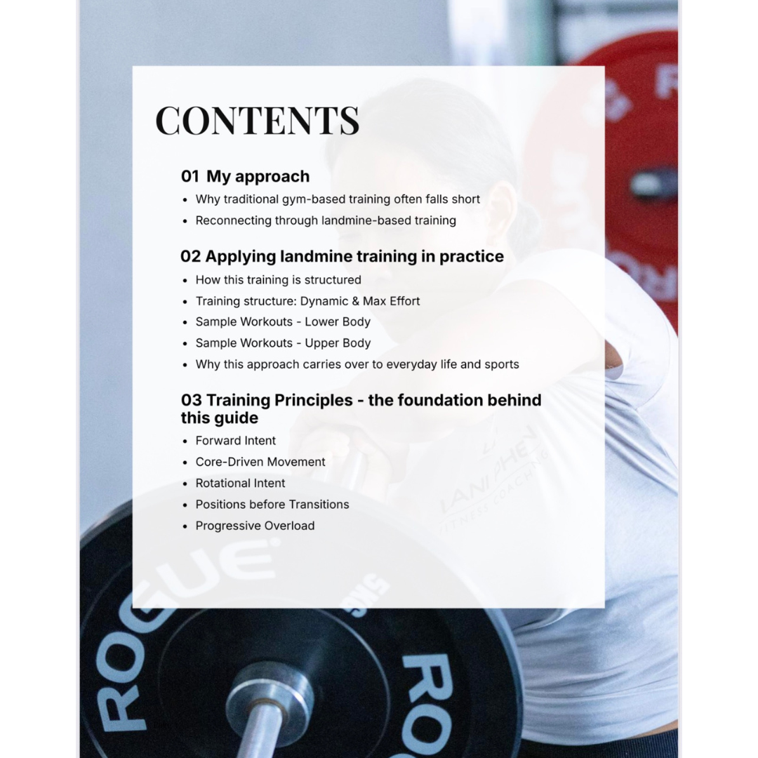 Landmine Training - A practical guide to real-world strength