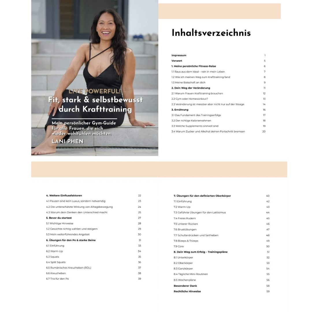 "Live Powerful! Der Gym-Guide für Frauen"