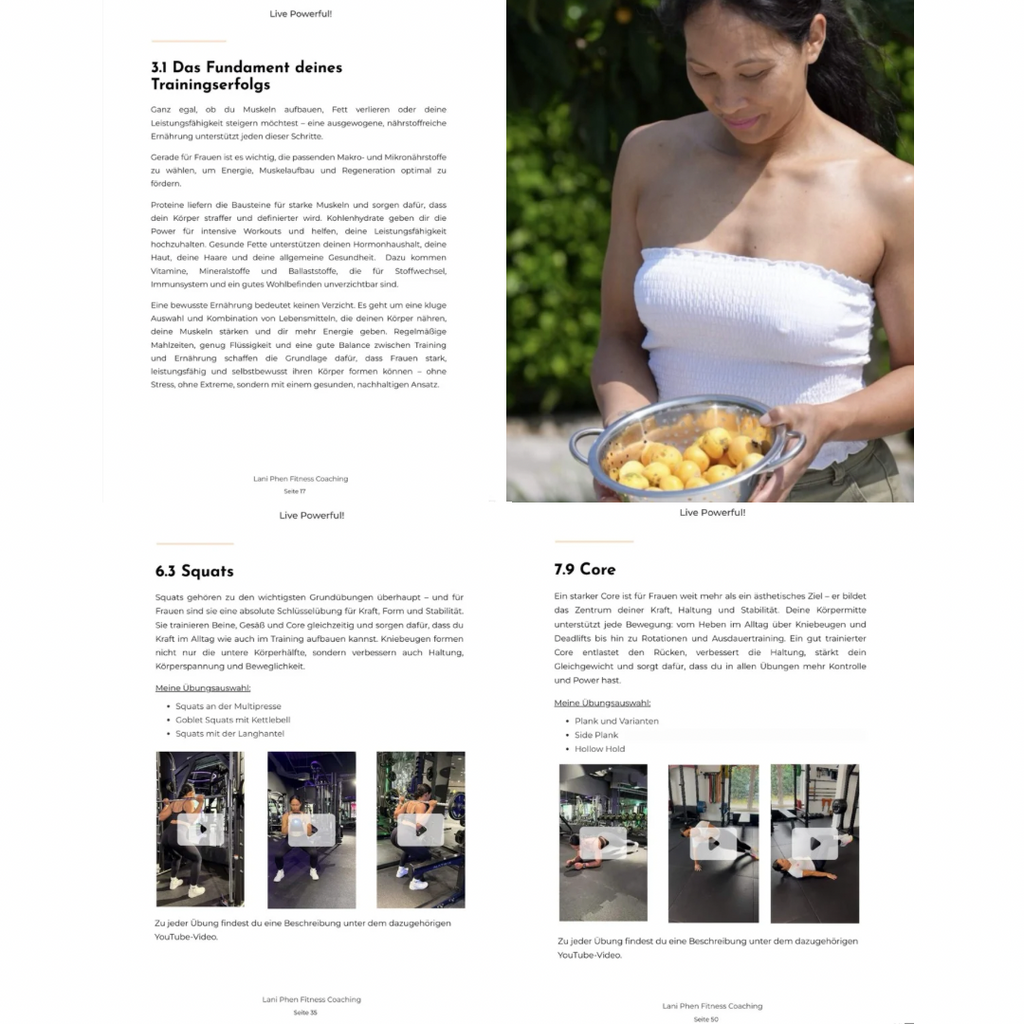 "Live Powerful! Der Gym-Guide für Frauen"