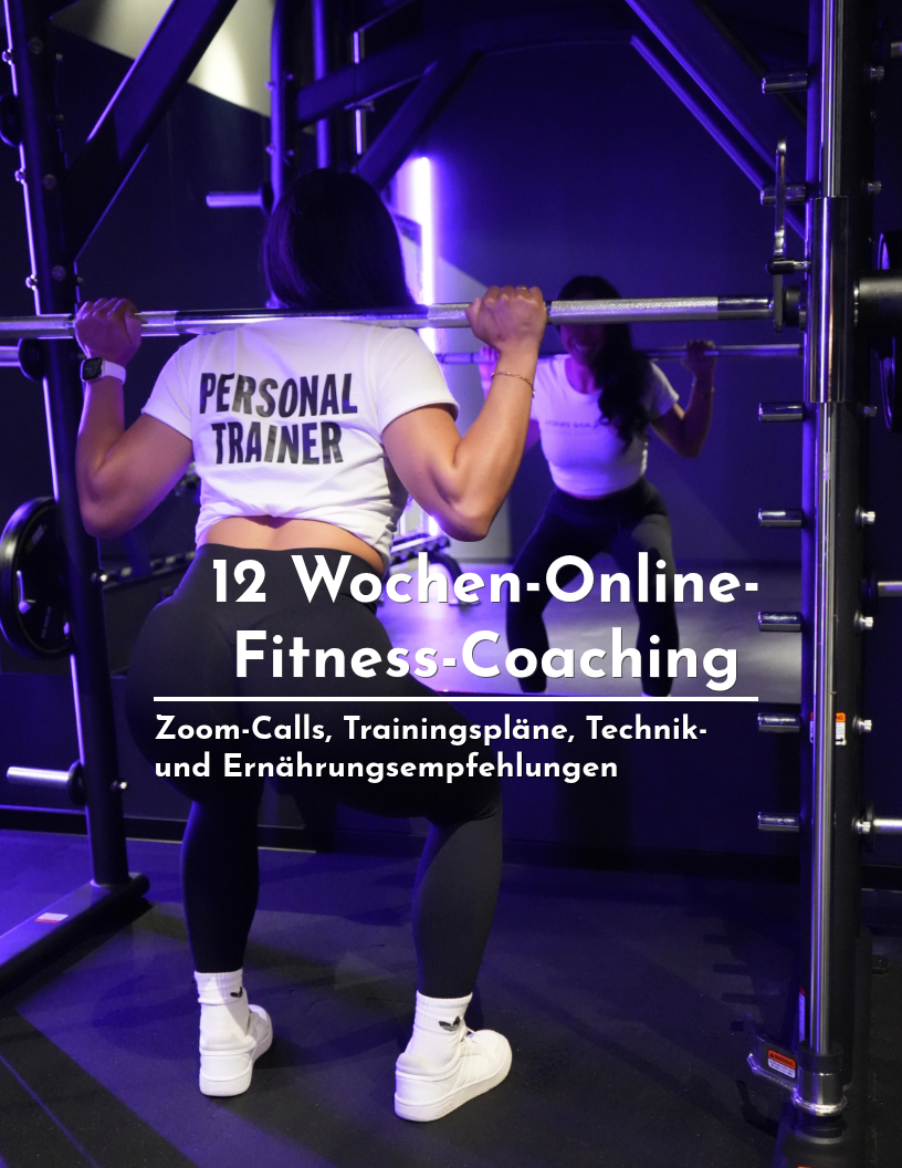 Online-Fitness-Coaching für Frauen - 12 Wochen