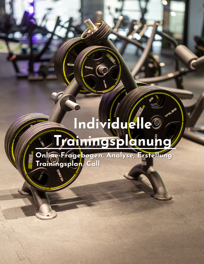 Individuelle Trainingsplanung für Frauen